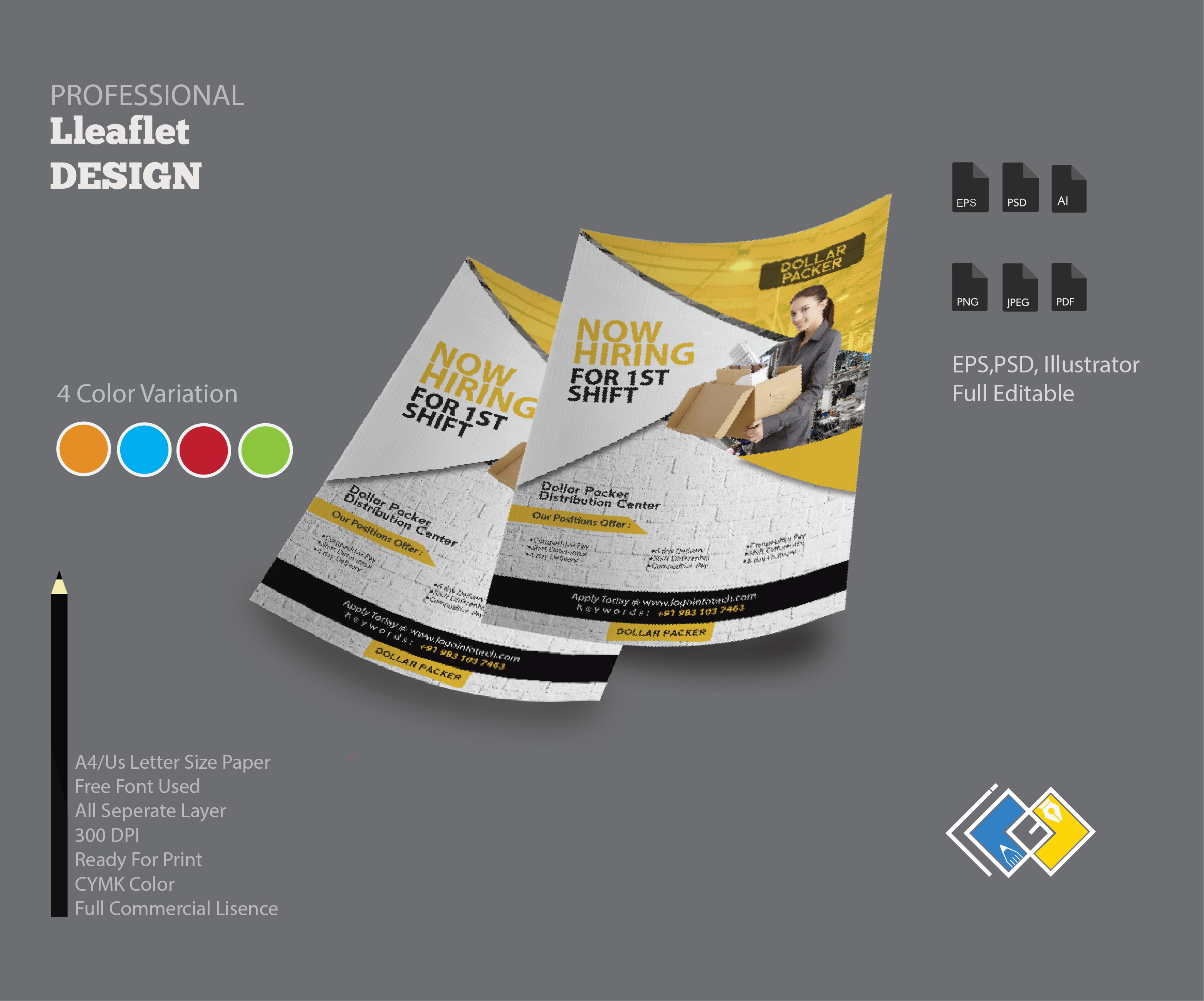 Leaflet Design Service, Professional Leaflet Design Company