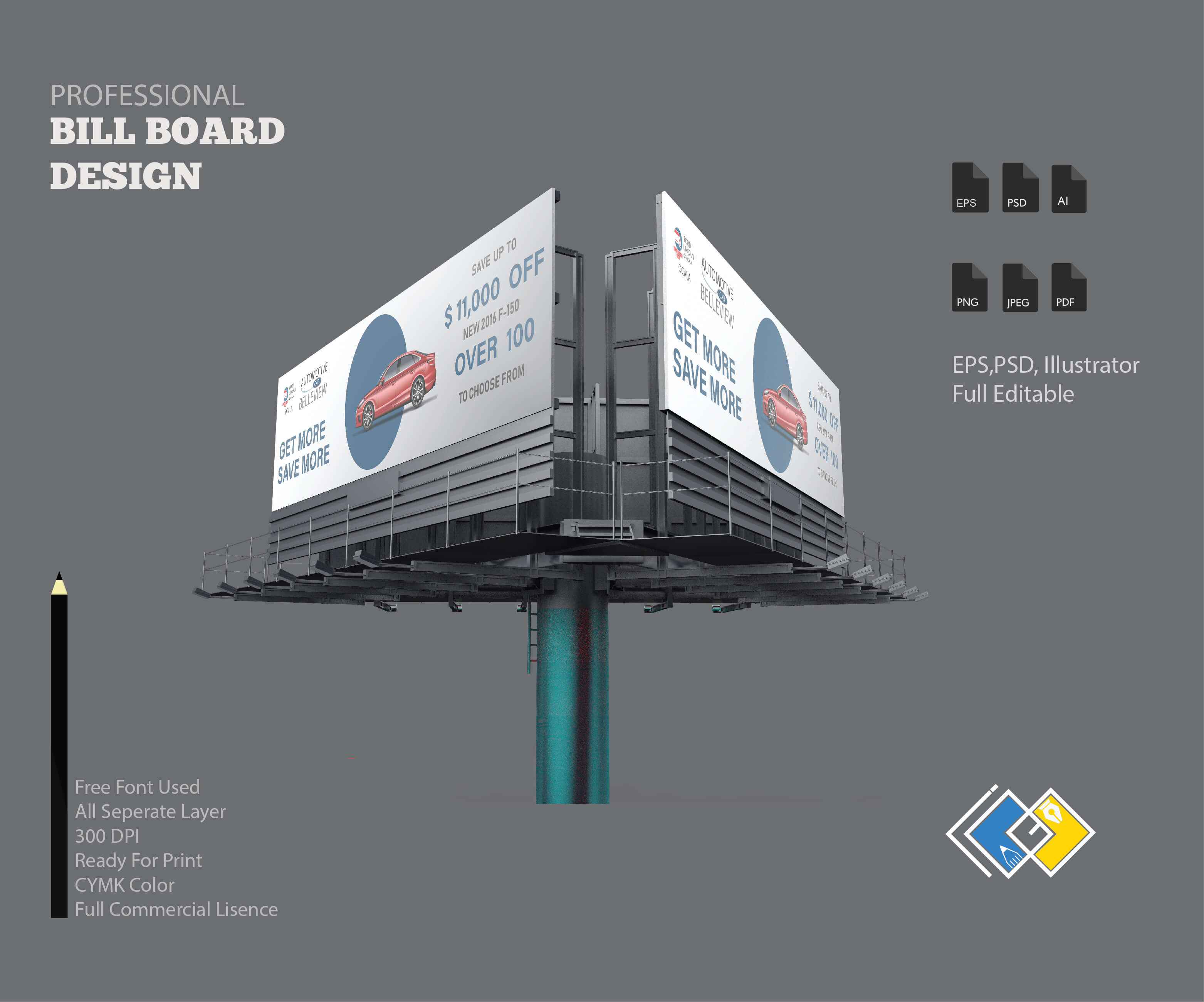 Billboard Design Service, Billboard Design Company, Graphic Design