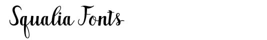 Squalia Fonts Calligraphy Logo Service For India