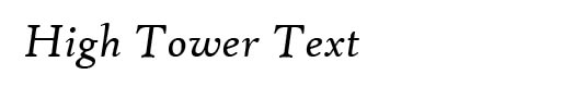High Tower Text latest Symmetry Logo Design