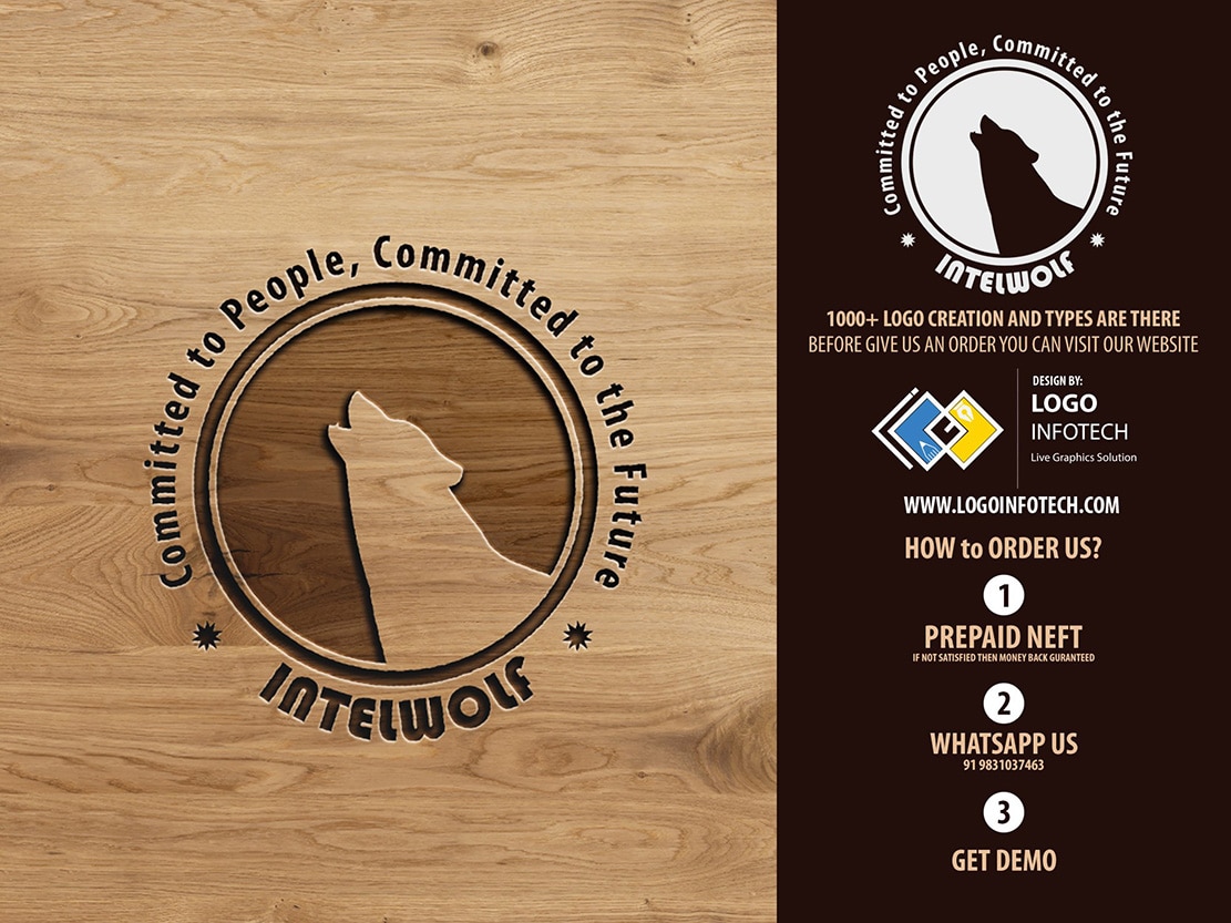 wooden Logo Design Service