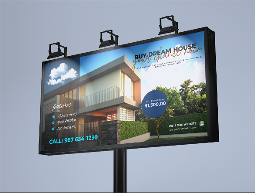 Real Estate Billboard Design