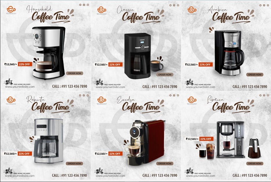 Coffee-Maker-Social-Media-Promotion-Design