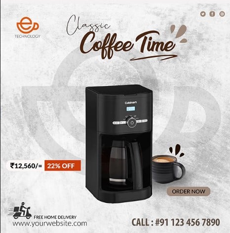 Unique-Coffee-Maker-Social-Media-Promotion-Design